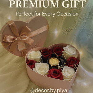 The Love Box - Elegant Watch and Roses Gift Set for Women