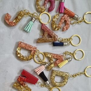 Handcrafted Resin Keychain - Unique and Durable Accessory