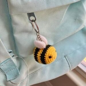 crochet honeybee