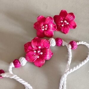Simple clay choker| Handmade floral choker on Sale