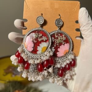 Customized Resin Jhumkas