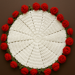 viral crochet rose bouquet