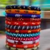 Fabric Bangles Combo pack | Handmade fabric clay bangles