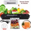 Vacuum Sealer Machine – Includes 10 Bags + Cord