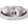 Elegant Oval Puja Thali – Ideal for Aarti, Rituals & Festivals